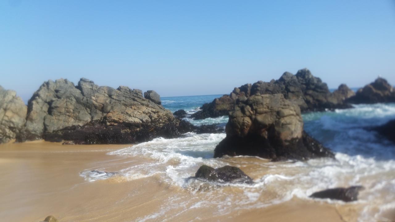 Cabanas Aire Marino Algarrobo Bagian luar foto