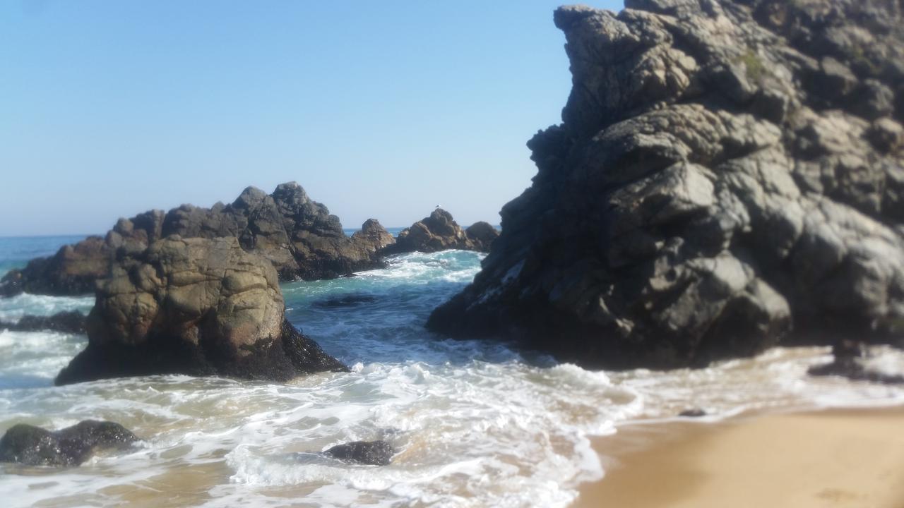 Cabanas Aire Marino Algarrobo Bagian luar foto